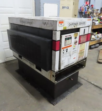 Gardner Denver #EBE-FH-25 HP, Electro screw air compressor, cabinet style, 25 HP, air cooled, 480 V. - Image 1