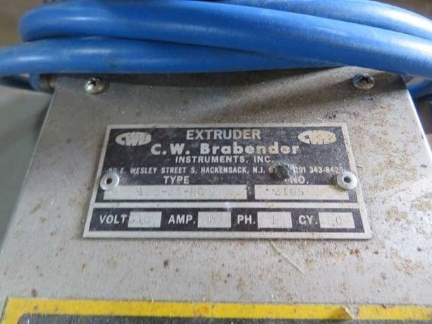 Brabender # intelli-torque, continuous mixer with extruders, 7.5 HP - Image 10