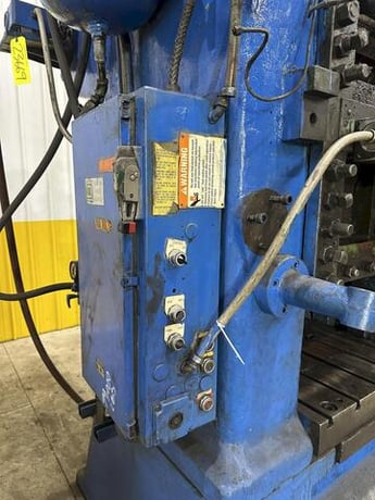 600 Ton, Minster #90-600, knuckle joint press, 4.5" stroke, 19.25" Shut Height, 1/2" adj., 22" x32" bed, 20 - Image 10