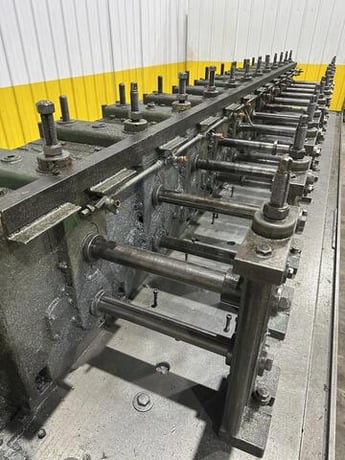 12 Stand, Rafter, rollformer, 1.5" arbor, 12" roll space, 12" horizontal centers, 4"-7" vertical adj. - Image 4