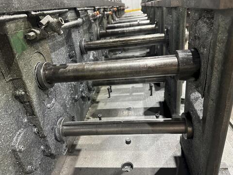12 Stand, Rafter, rollformer, 1.5" arbor, 12" roll space, 12" horizontal centers, 4"-7" vertical adj. - Image 5