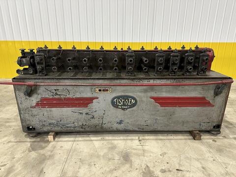 12 Stand, RS Tishken #12-MLW-1-1/2, rollformer, 1.5" arbor, 8" roll space, 7.5 HP - Image 1