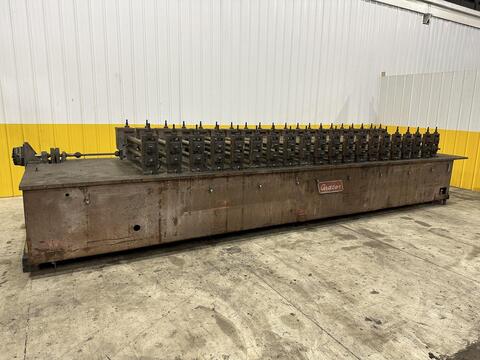 20 Stand, Ardcor #S10-2.5-37, rollformer, 2.5" arbor, 37" roll space, 10" horizontal centers, 4.75"-5.25" - Image 1