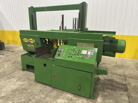 16" x 16" Hyd-Mech #H-16, automatic horizontal band saw, 18'10" x 1-1/2" blade, 50-350 SFPM, hydraulic - Image 4