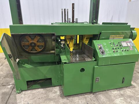 16" x 16" Hyd-Mech #H-16, automatic horizontal band saw, 18'10" x 1-1/2" blade, 50-350 SFPM, hydraulic - Image 7