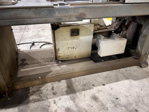 18" x 20" Hyd-Mech #VW-18, vertical band saw, 1-1/4" x 16' 3" blade, 65-385 SFM, powered hydraulic guide arm - Image 7