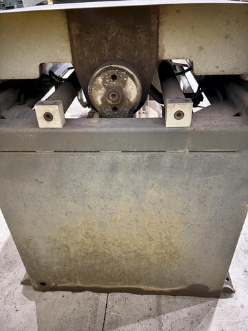 18" x 20" Hyd-Mech #VW-18, vertical band saw, 1-1/4" x 16' 3" blade, 65-385 SFM, powered hydraulic guide arm - Image 8