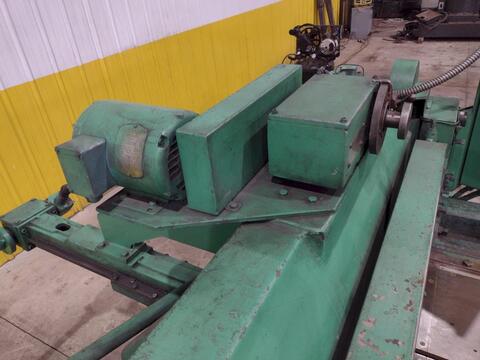 1/4" x 8' Wysong #825, mechanical power squaring shear, 14 holddowns, 36" front operated power back gauge, 55 - Image 9