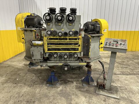 2.25" Mackintosh-Hemphill / Turner #922, tube & bar striaghtener, 6-roll, Allen-Bradley PowerFlex 70, 1990 - Image 1
