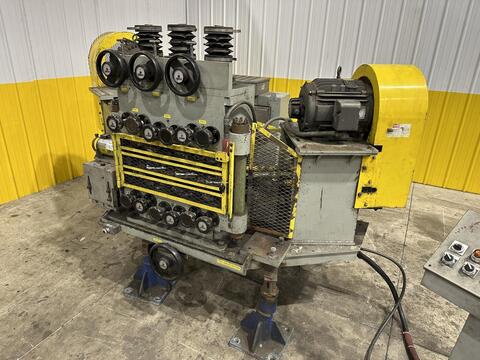 2.25" Mackintosh-Hemphill / Turner #922, tube & bar striaghtener, 6-roll, Allen-Bradley PowerFlex 70, 1990 - Image 2