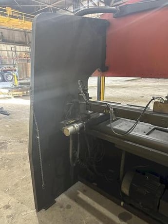 100 Ton, Amada #RG-100, hydraulic press brake, 10' overall, 100.5" between housing, 3.94" stroke, 15.76" - Image 8