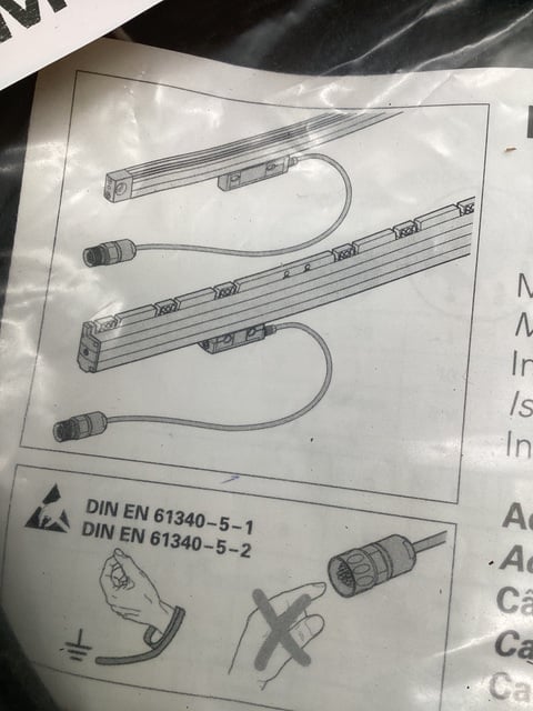 HEIDENHAIN 545547-06 ADAPTER CABLE 6M M12 14-PIN NEW - Image 6
