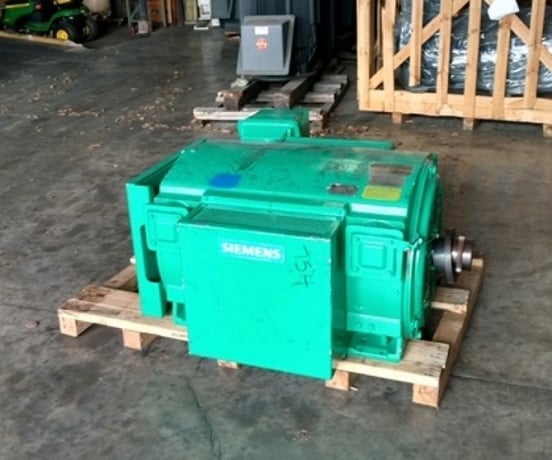 500 HP 3600 RPM Siemens, Frame 508S, weather protected enclosure type 1, BB, 1.15, used, 4160 Volts - Image 2