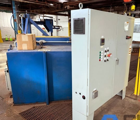60" width x 72" H x 12" D Wisconsin Oven #PIT-60/60-12E, temper furnace, 1250°F, Eurotherm 3204 temperature - Image 3