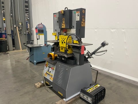 Marvel #MSIW66S, heavy duty ironworker, 66 ton - Image 4