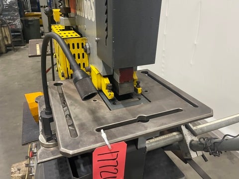 Marvel #MSIW66S, heavy duty ironworker, 66 ton - Image 8