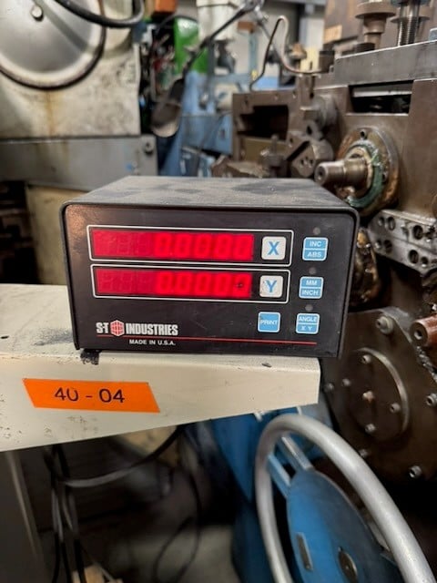 14" MicroVu #H14, optical comparator, 5" x 18" table, 8" x 6" table travels, ST Industries Comoutational - Image 3