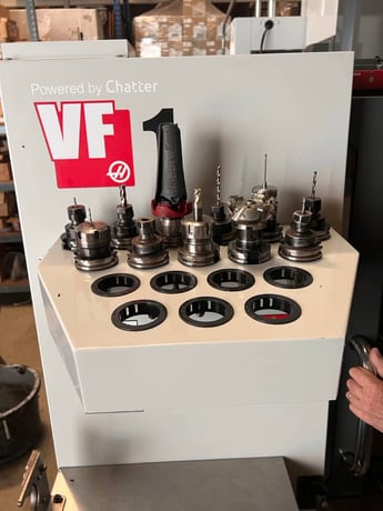 Haas #VF-1, vertical machining center, 20" X, 16" Y, 20" Z, 14" x 26" table, 8100 RPM, 30 HP, 20 tool, Haas - Image 3