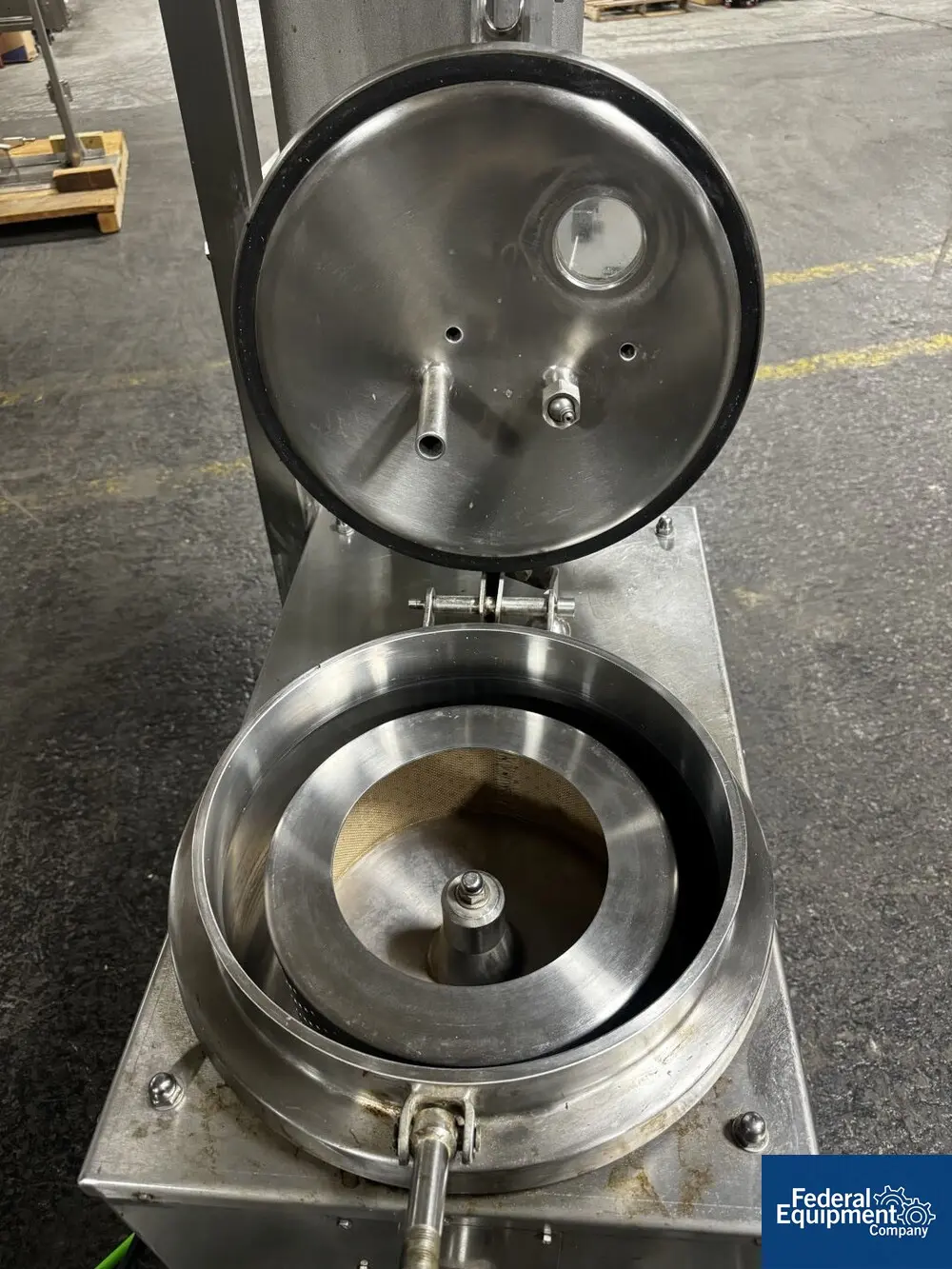 Rousselet Robatel #RC30VXR, Vert Basket Centrifuge, 316 Stainless Steel, 3000 RPM, 6 kg 13.2 lb. capacity - Image 8