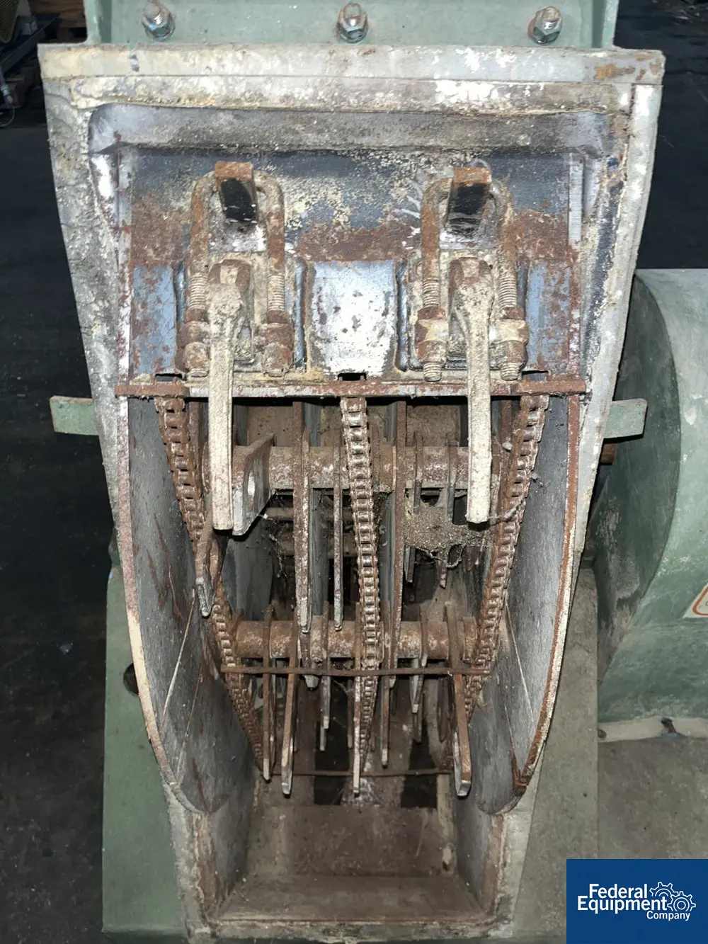 Andritz Sprout Bauer #38124, Hammer Mill, Carbon Steel, 38" diameter x 12" width grind,, 125 HP, direct motor - Image 7