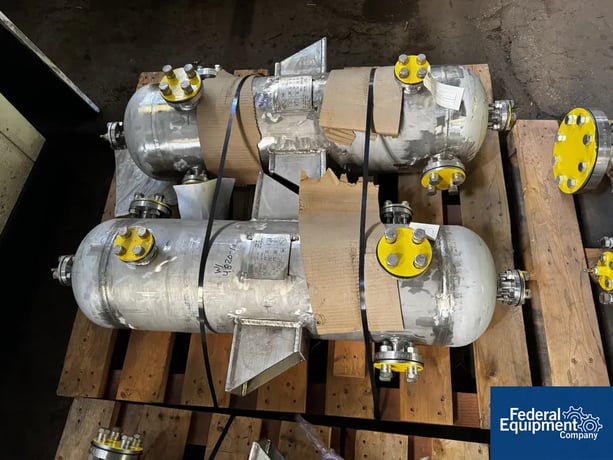 4" x 5' BE Peterson Distillation Column Reboiler Unit, 316 Stainless Steel, 200 psi, 270°F, 2024 - Image 7