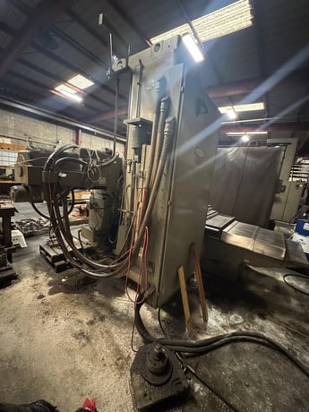 4" DeVlieg #4K-72, spiramatic jig mill, 40" 72" tbl., under power - Image 6