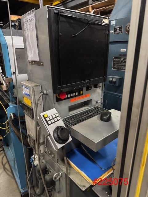 Itaya #RS-8, computer controlled spring making machine, servo axes, high speed precision CNC Control panel - Image 7