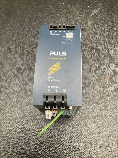 PULSPOWER QS10.121 DIN Rail Power Supply 12V 15A 180W USED - Image 1