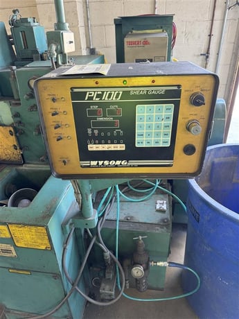1/4" x 10' Wysong #1025, Shear, 55 SPM, 15 HP, prog Back Gauge - Image 2