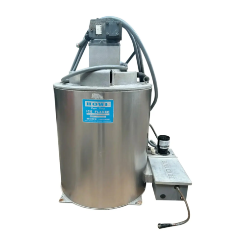 Howe #30EAR, Rapid Freeze, Flake Ice Maker, Stainless Steel, R-717 - Image 2