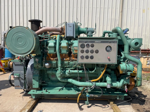 780 HP @ 1200 RPM, Caterpillar #3512, Nat Gas Engine - Image 3
