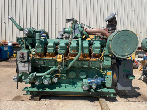 780 HP @ 1200 RPM, Caterpillar #3512, Nat Gas Engine - Image 3