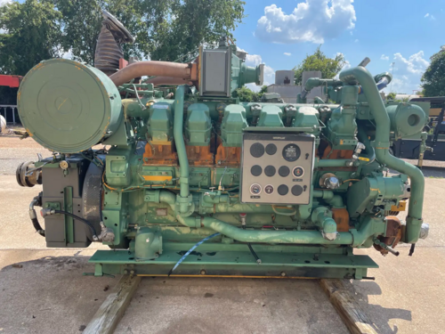 780 HP @ 1200 RPM, Caterpillar #3512, Nat Gas Engine - Image 8