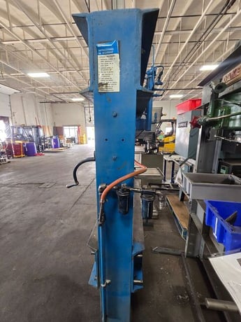 75 Ton, Dake #906475, Hydraulic H-Frame Press, adjustable table - Image 3