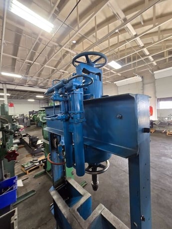 75 Ton, Dake #906475, Hydraulic H-Frame Press, adjustable table - Image 5