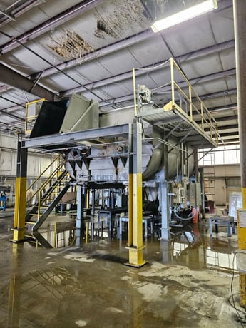 Custom, Dual Double Helix Ribbon Blender, Stainless Steel, 2x 100 HP motors, 2000 - Image 1