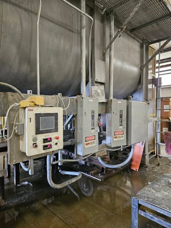Custom, Dual Double Helix Ribbon Blender, Stainless Steel, 2x 100 HP motors, 2000 - Image 3