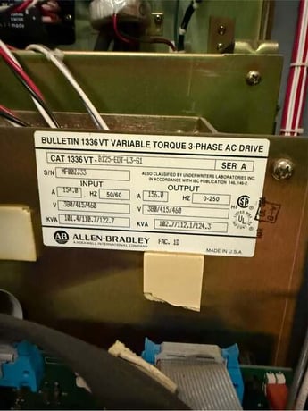 Allen-Bradley #Bulletin-1336, MCC, 156A, 460 Volts, (2 available) - Image 4