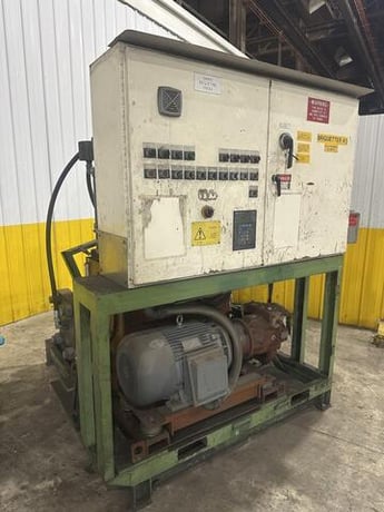 Hertwich Engineering #HE-300-30/A, Swarf Puck Briquetter Press Machine, 660-880 lbs. capacity, 300-400 - Image 1