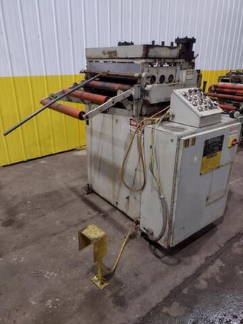 6000 lb. Littell, Servo Coil Feed Line, 24" width x 60" diameter Coil, 24" width x 0.25" thick Feeder - Image 6