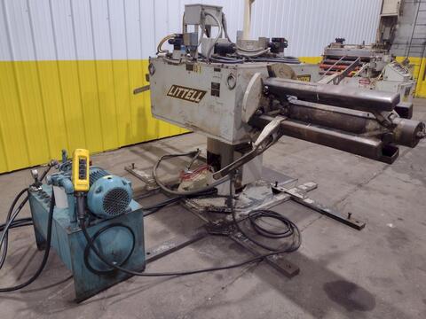 6000 lb. Littell, Servo Coil Feed Line, 24" width x 60" diameter Coil, 24" width x 0.25" thick Feeder - Image 9