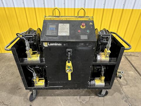 80000 lb. Anchor-Lamina, 4-Cylinder Portable Hydraulic Die Setting & Separating System, (2) Sets of (4) Lift - Image 6