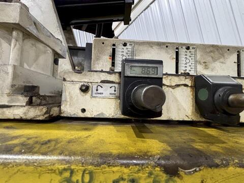 18" x 0.31" COE Press Equipment #CPPS-250-12, Powered Straightener, 5" diameter Pinch Roll, (7) 3.5" diameter - Image 10