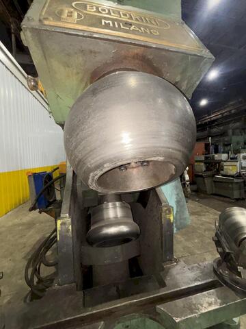 1/2" Boldrini #RIB0-13-HY, Hydraulic Head Flanger & Dishing Machine, 21"-157" Plate diameter, 11.8" Flanging - Image 9