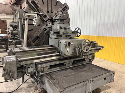 120" Craven, Heavy Duty Facing T-Lathe, 12" L Gap, 72" Chuck diameter, 4-Jaw Independent Chuck, (16) 13-97 - Image 10