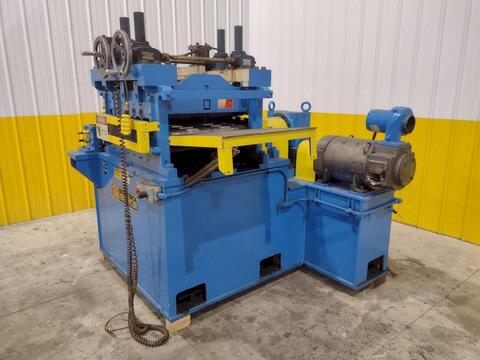 24" x .25" Metform #Flattener, High Precision Backed Up Coil Straightener Strip Leveler, 3 Over 4 Rolls, 6" - Image 4