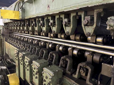 72" x .06" Voss #84/1.156-1913, Precision Leveler, (19) Straightening & (13) Back Up Rolls, 84" width Roll - Image 3