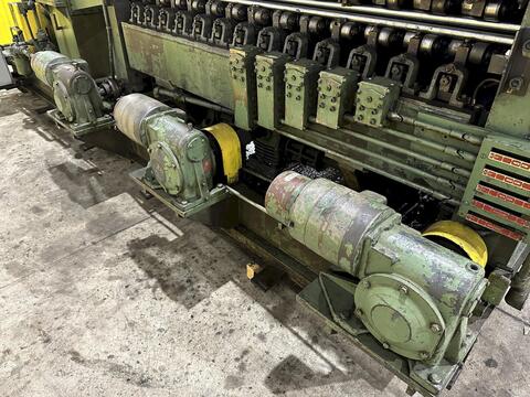 72" x .06" Voss #84/1.156-1913, Precision Leveler, (19) Straightening & (13) Back Up Rolls, 84" width Roll - Image 10