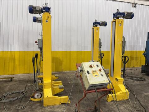 80000 lb. Whiting #SCM-100F.4, Portable Lift Jacks, Qty. 4, 10 Ton (Each), 480 V, 2015 - Image 4