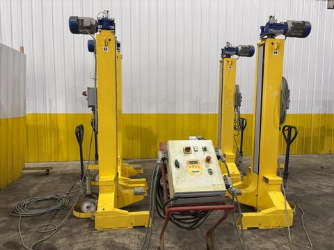 80000 lb. Whiting #SCM-100F.4, Portable Lift Jacks, Qty. 4, 10 Ton (Each), 480 V, 2015 - Image 5